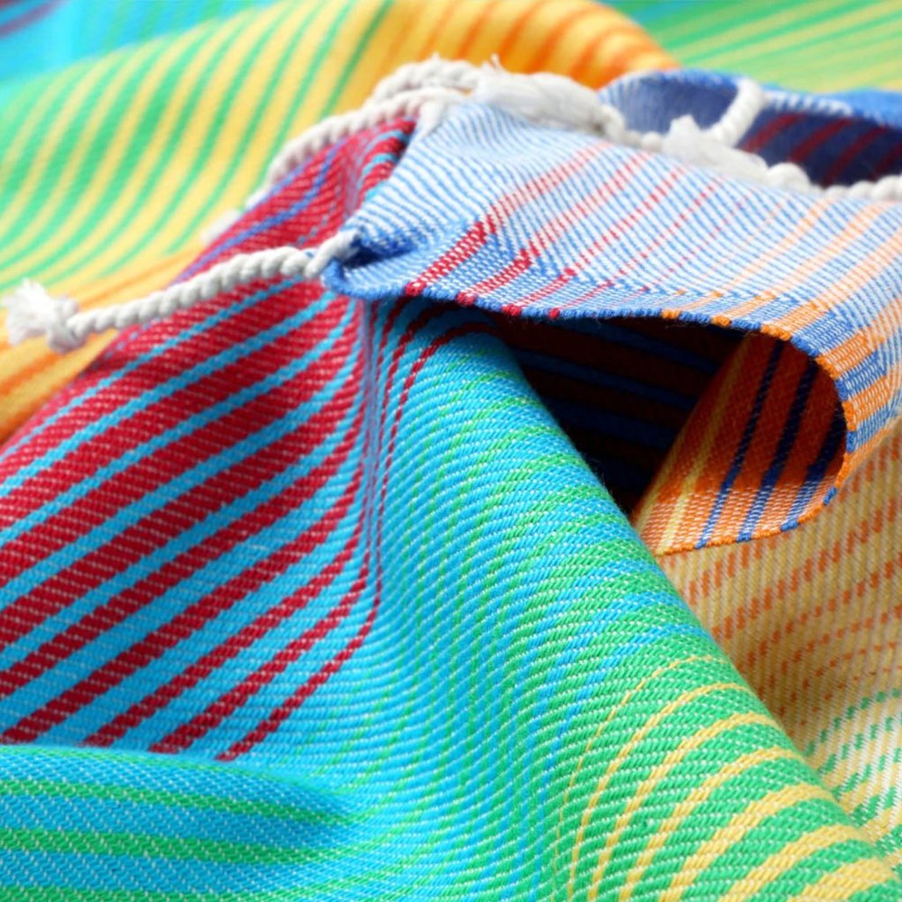 Sand Free Rainbow Towels - 100% Turkish Cotton Beach Bath Towel - Citizens - Picture 5 of 6